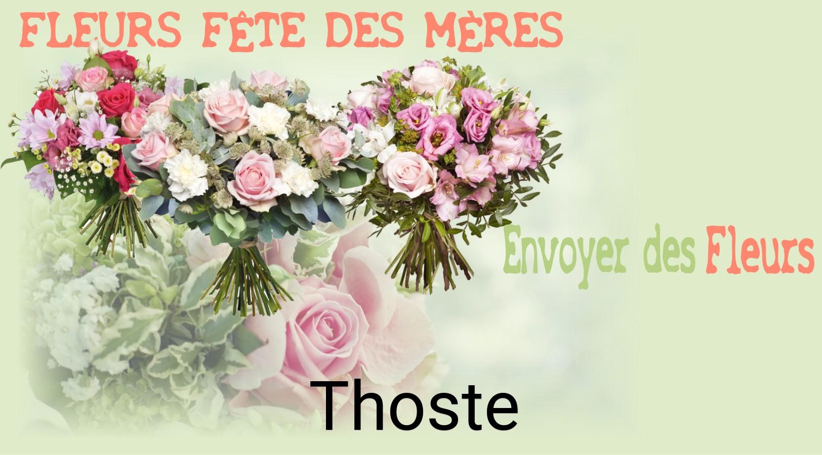 Bouquet de Fête des Mères livré à Thoste